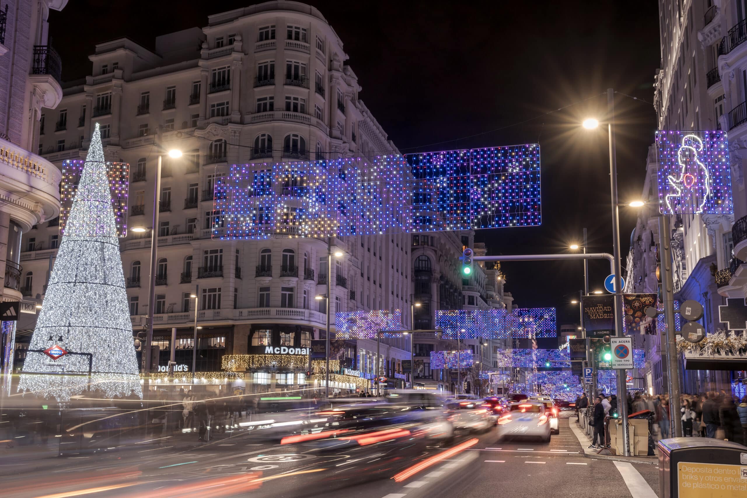 Luces de Navidad de Madrid