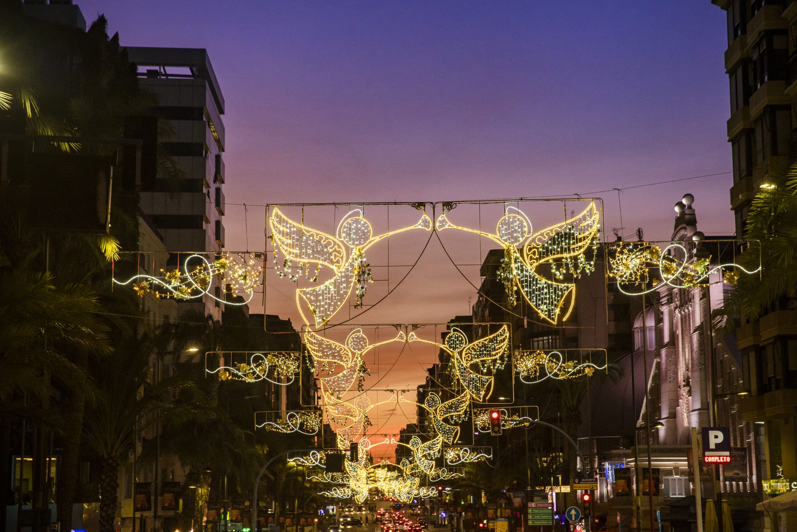 Luces de Navidad de Alicante