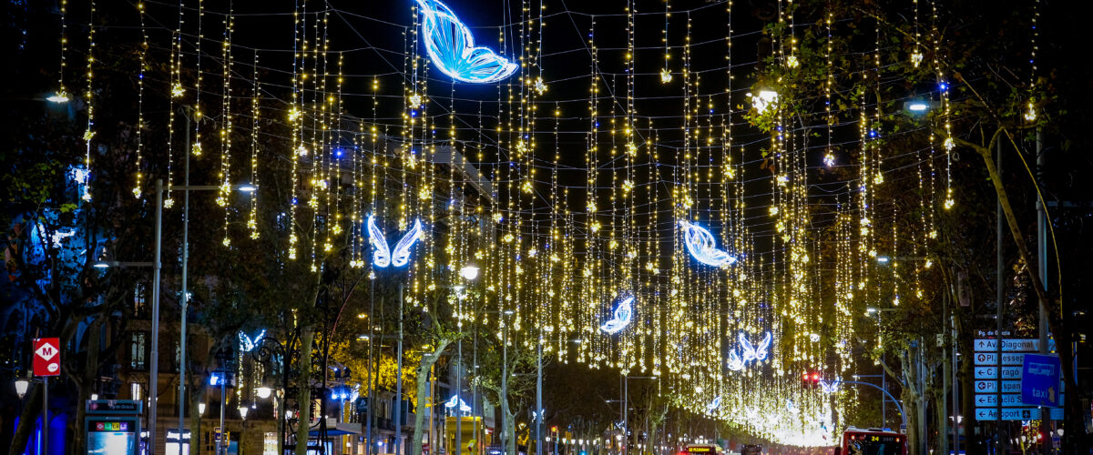 Luces de Navidad de Barcelona