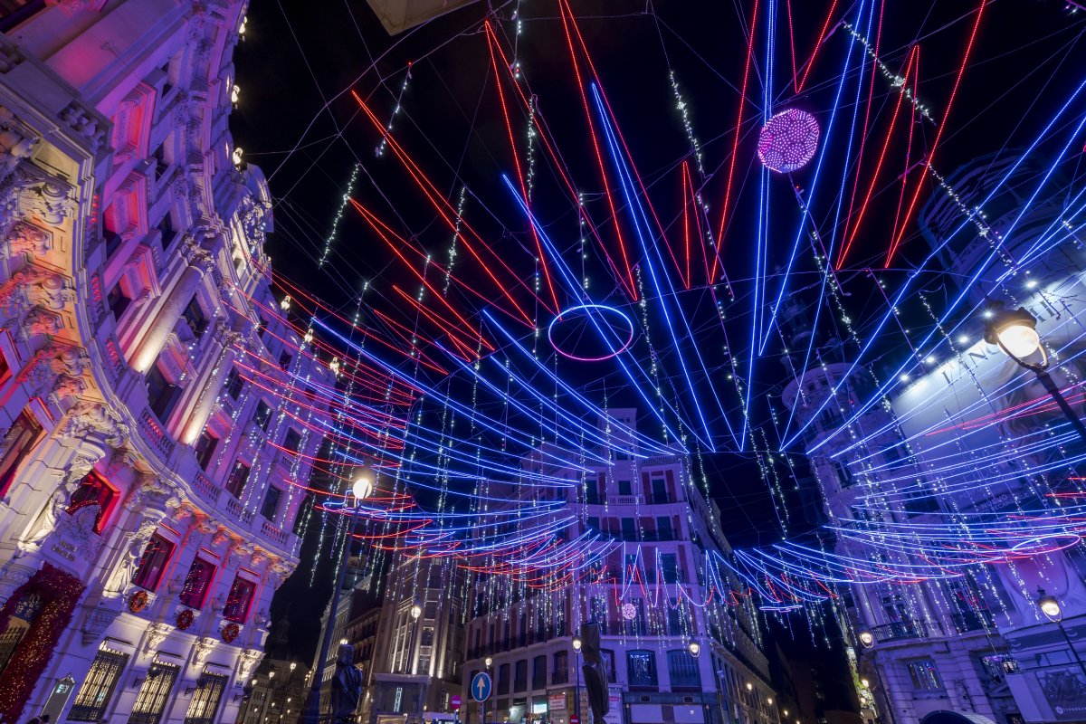 Luces de Navidad de Madrid